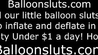 The girl was very excited and rubbed her breasts on the bed, feeling utterly thrilled