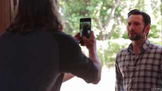 A guy had sex with a cute girl with beautiful cheeks