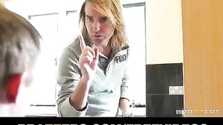 A young Japanese girl has sex right in the bathroom with a guy