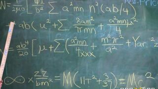 The student was having problems with a subject, so the teacher tried seduction