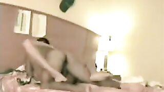 The girl spreads her legs to get fucked hard and deep