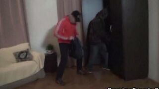 Old grandfather fucked his sexy granddaughter and her grandson