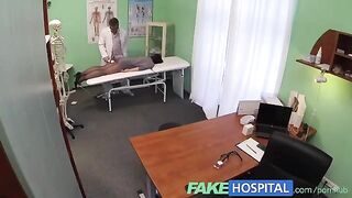 A cunning doctor checked the girl’s body thoroughly