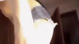 Big natural boobs of the sexy Russian girl are amazing. Watch!
