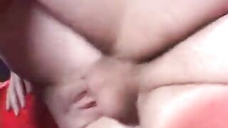 A girl in stockings was tied up and roughly fucked by a guy