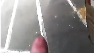 He might as well wank his dick on the street
