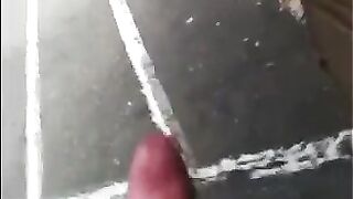 He might as well wank his dick on the street