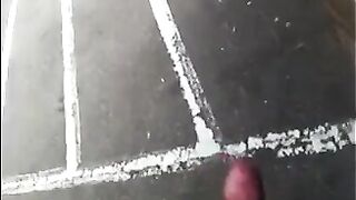 He might as well wank his dick on the street