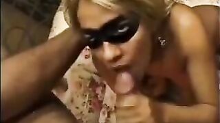 A wife gets fucked by another guy in front of her husband