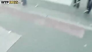 Tourist left his girl in the mountains and fucked a local babe