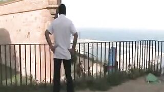 A public group sex scene with young people that gets too hot to handle
