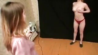 Games for girls with Russian beauties in an appetizing episode