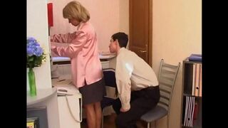 A son is fucking his mom in this Russian amateur video