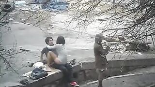 The young guy has been photographing public sex for a long time