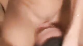 A girl came to her boyfriend and sat on his face with pussy