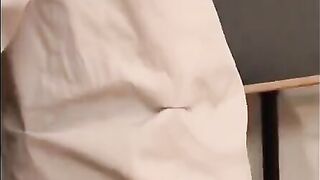 The teacher forced the student to lick her pussy with passion
