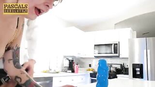 A pussy can jump over any obstacle, even in hardcore scenes!