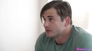 A sexy girl is asking to be punished by her playful boy in a bold way