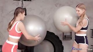 The sweetest pussy licking between two lesbians in a sensual session