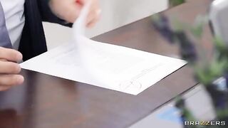 A co-ed with a big ass is being fucked by her professor on the table