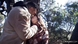 Threesome anal sex with interracial action in stunning HD quality
