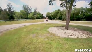 Outdoor sex fun in the park with a cute girl you’ll love