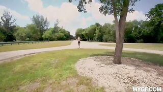 Outdoor sex fun in the park with a cute girl you’ll love