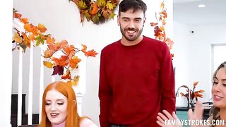 A Thanksgiving Tie Breaker - the best FFM threesome video ever