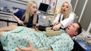 A general came to the hospital and met a hot nurse in threeway action