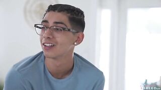 A guy stuck on his stepmom’s boobs, craving more