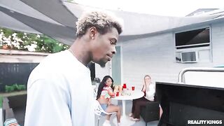 BBQ for the Spring Fling with a big black dick