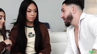 Two brunettes have a bad influence on their friend’s husband