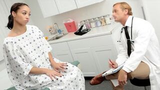 The gynecologist has sex with his patient, who is 19 years old