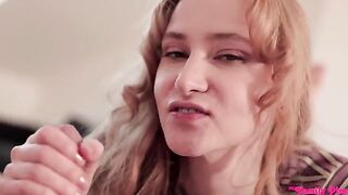 I came in on my stepdaughter and she really didn’t expect it
