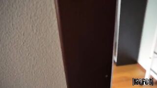 The roommate caught a spy in the act in a daring encounter