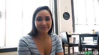 A hot chick is getting some hands-on advice on how to fuck
