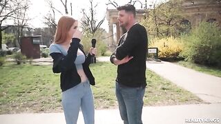 Two redheads have an intense sex session with a passionate finish