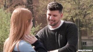 Two redheads have an intense sex session with a passionate finish