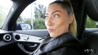 A hot and horny cop fucked me in the car