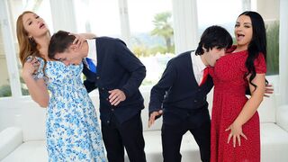 Swapping dick for swag with stepmom and son