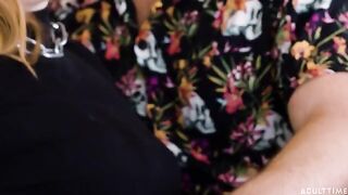 Passionate red-haired beauty gets fucked without any breaks