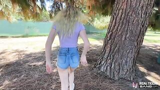 Sweet girl was fucked by a guy with a big cock