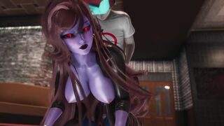 Cheating BF gets punished by the girlfriend's strict mom in a unique FNF mod