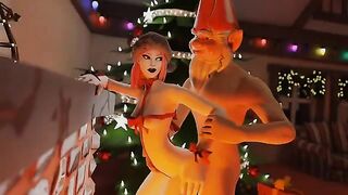 Fortnite Christmas animated porn compilation 2024