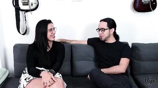 First porn video of a stunning Latina, Kylei Ellish!