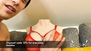 Casting with the ultra-realistic sex doll Aurora from Tantaly