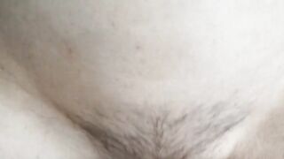 Skinny MILF with hairy pussy begs to get fucked hard and deep