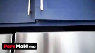 Mischievous stepson can't handle his constant arousal