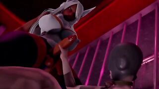 Futa Mirko fucks a guy hard with her huge cock