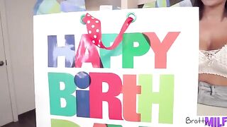 Busty stepmom Victoria June satisfies her stepson’s sexual needs on his birthday